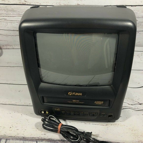 Mamiya Portable Audio & Video Retro Gaming Tvvhs Vcr Combo Funai